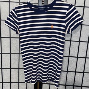 Polo horizontal stripe shirt
